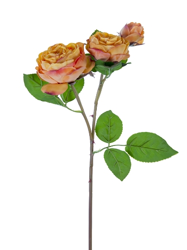 Picture of 21" FRESH TOUCH CABBAGE ROSE SPRAY