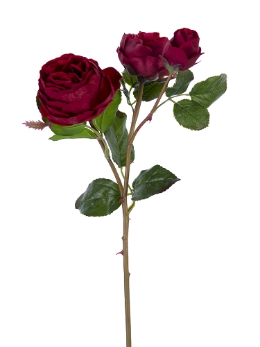 Picture of 21" FRESH TOUCH CABBAGE ROSE SPRAY