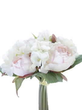 Picture of 10" ROSE HYDRANGEA BUNDLE