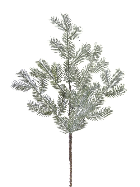 Picture of 27" GLITZY HEMLOCK SPRAY