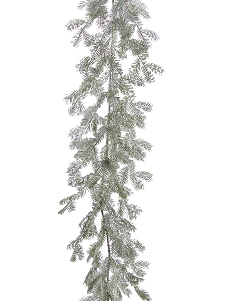 Picture of 6' GLITZY HEMLOCK GARLAND