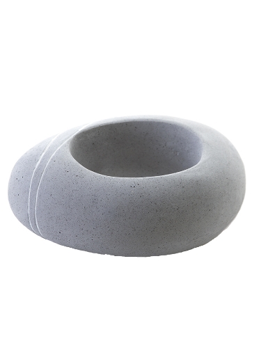 Picture of 8"RIVER ROCK PLANTER