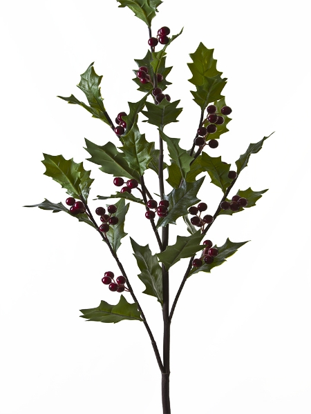 Picture of 38" HOLLY LEAF BERRY SPRAY