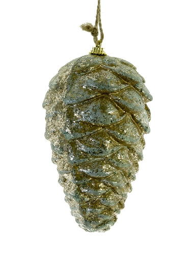 Picture of 6.5" RUSTIC PINECONE ORNAMENT