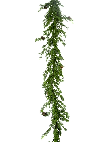 Picture of 65" CEDAR PINECONE GARLAND