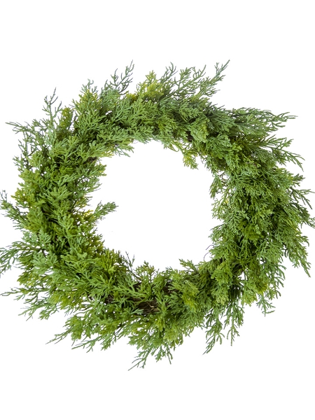 Picture of 18" CEDAR PINE WREATH