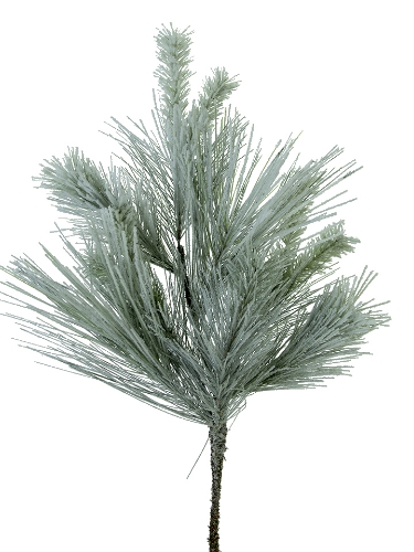 Picture of 28" FLOCKED EVERGREEN MIX SPRAY