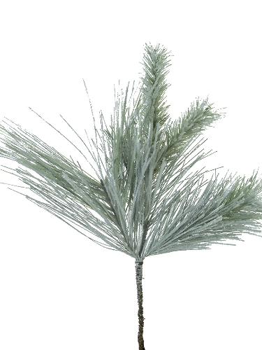 Picture of 15" FLOCKED  EVERGREEN MIX SPRAY