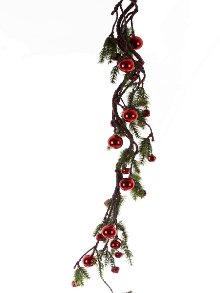 Picture of 50"JINGLE PINE GARLAND