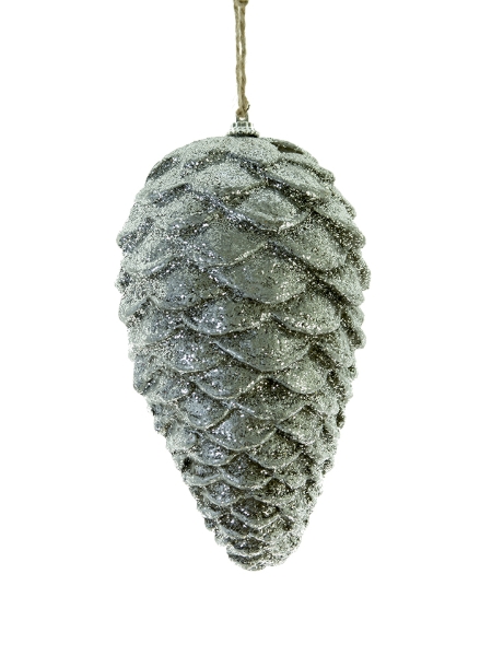 Picture of 8.5" RUSTIC PINECONE ORN