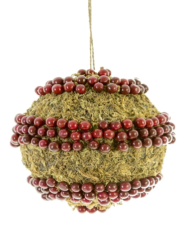 Picture of 7" SWIRL MOSSY BERRY BALL