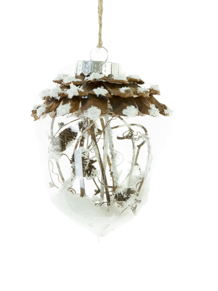 Picture of 5" ACORN GLOBE ORN