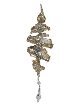 Picture of 12" BEADED FINIAL ORNAMENT