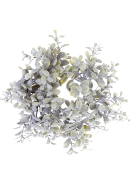 Picture of 3" PEBBLE EUCALYPTUS CANDLE RING