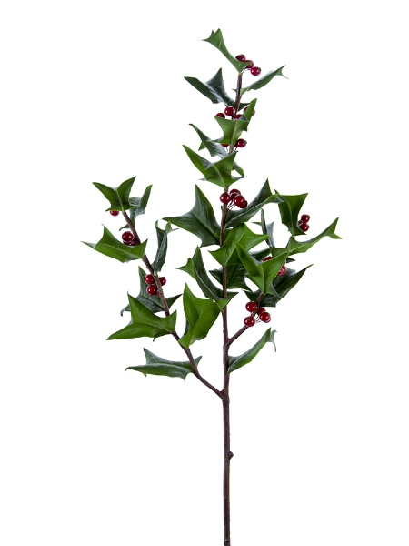 Picture of 30" HOLLY LEAF BERRY SPRAY