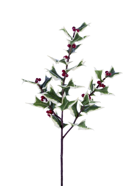 Picture of 30" HOLLY LEAF BERRY SPRAY