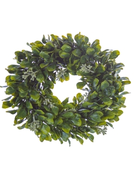 Picture of 12" SPRING LEAF WREATH