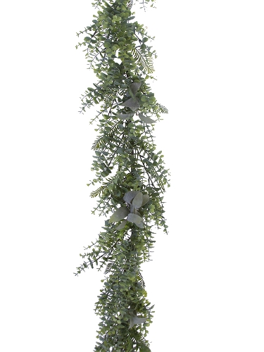 Picture of 67" SAGE EUCALYPTUS FERN GARLAND