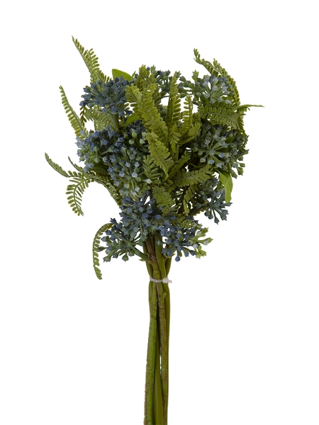 Picture of 14" EUCALYPTUS BERRY FERN BUNDLE