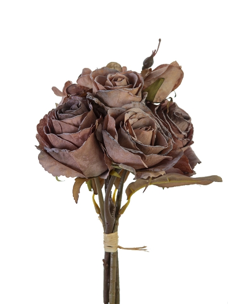 Picture of 12.5" DRIED ROSE HYDRANGEA BUNDLE