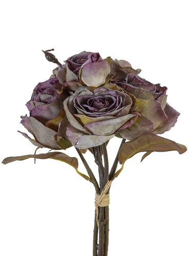 Picture of 12.5" DRIED ROSE/HYD BUNDLE