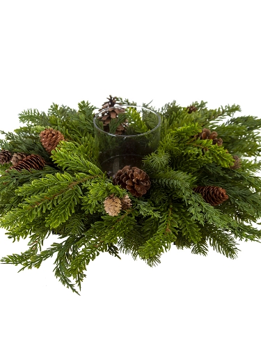 Picture of 22" WINTER MIX CENTERPIECE