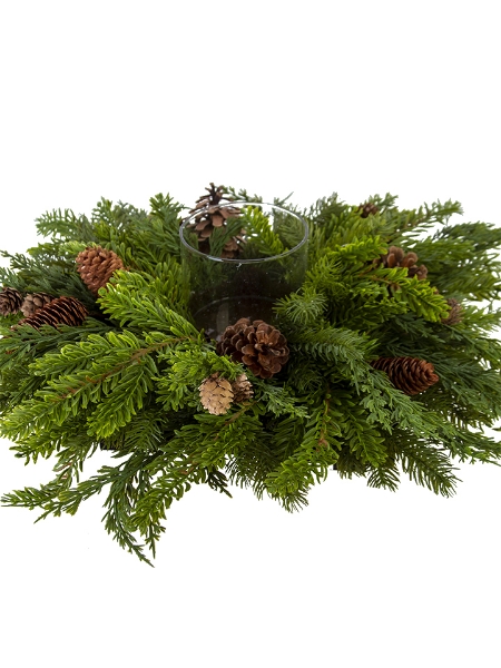 Picture of 22" WINTER MIX CENTERPIECE