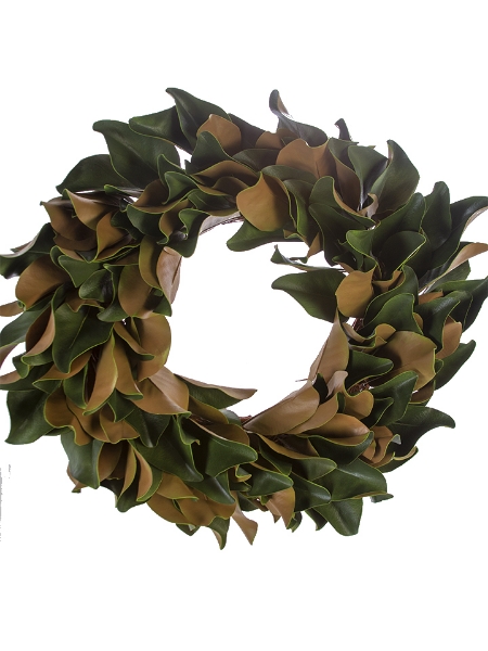 Picture of 24" LUSH MAGNOLIA LEAF WREATH
