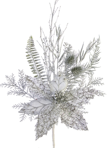 Picture of 20" SPARK POINSETTIA MIX STEM