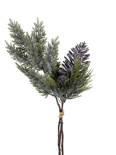 Picture of 18'' FROSTED CEDAR BUNDLE