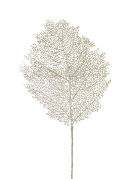 Picture of 36" GLITTER CORAL SPRAY