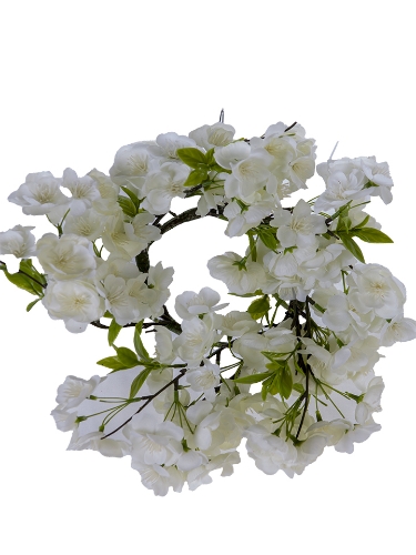 Picture of 15" CHERRY BLOSSOM CANDLE RING