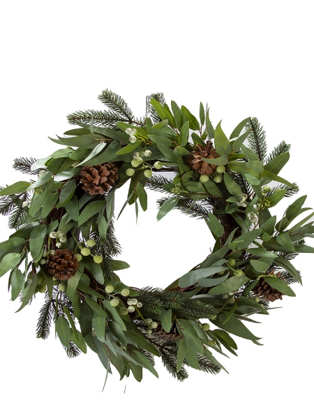 Picture of 30" EUCALYPTUS PINE WREATH