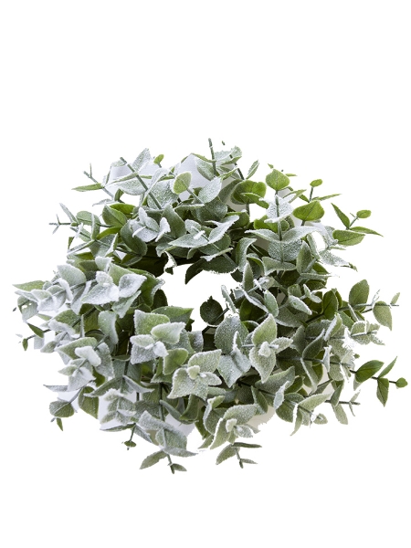 Picture of 15" SNOWY EUCALYPTUS CANDLERING