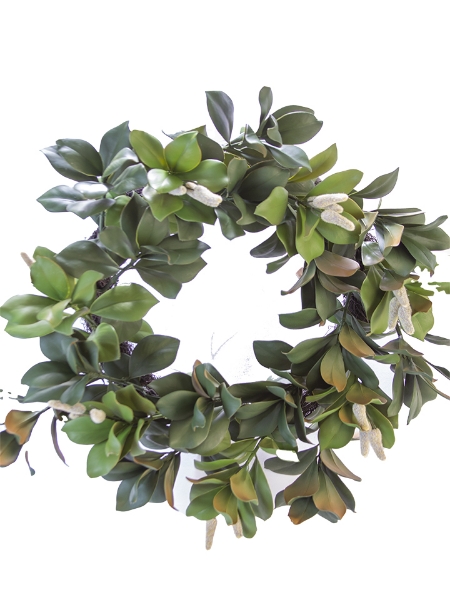 Picture of 24" MAGNOLIA LEAF WREATH
