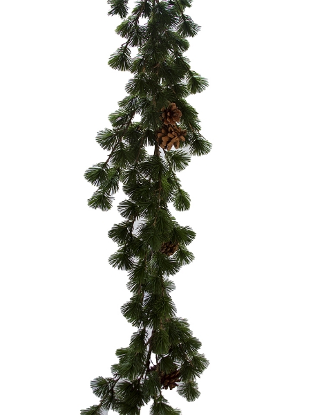 Picture of 6' PINE PINECONE GARLAND