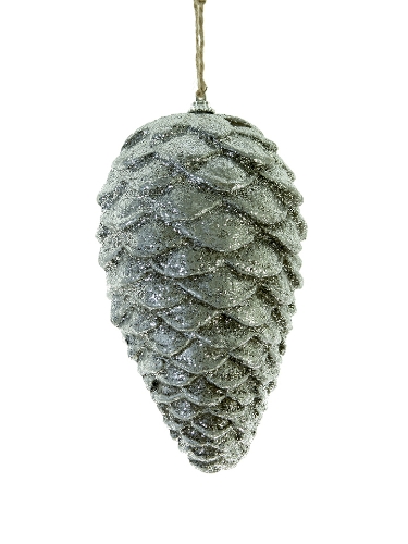 Picture of 6.5" RUSTIC PINECONE ORNAMENT
