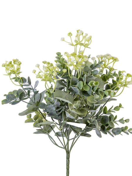Picture of 16" EUCALYPTUS BABY'S BREATH BUSH