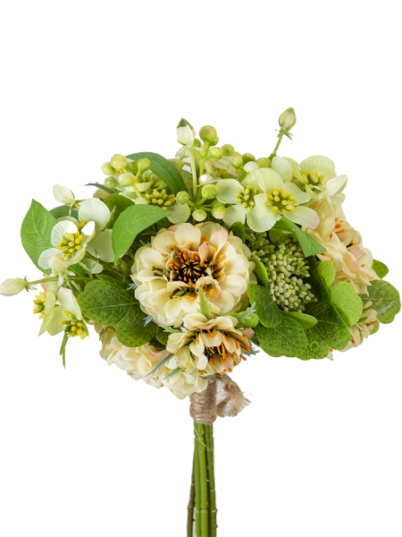Picture of 14" MUM WILD FLOWER BUNDLE