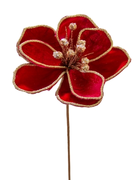 Picture of 22" VELVET MAGNOLIA STEM