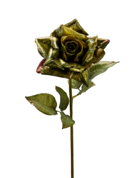 Picture of 22" GLITTER ROSE STEM
