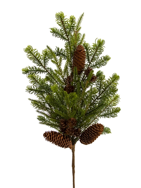 Picture of 28" MIX SPRUCE PINE CONE BRANCH