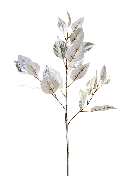 Picture of 32"  SHINY HIBISCUS LEAF SPRAY