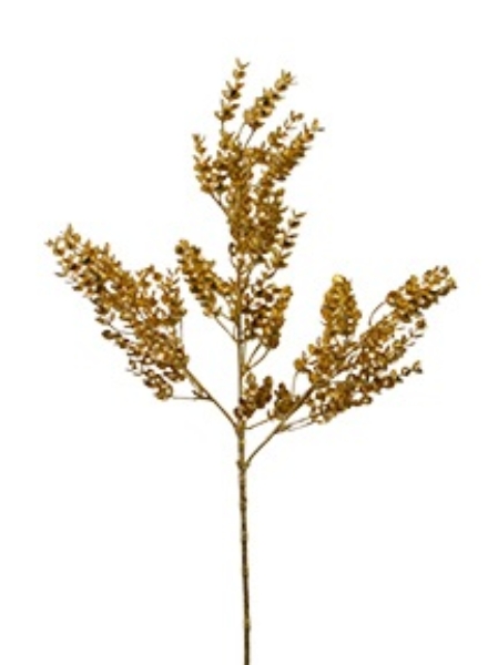 Picture of 27" GLITTERED  EUCALYPTUS SPRAY