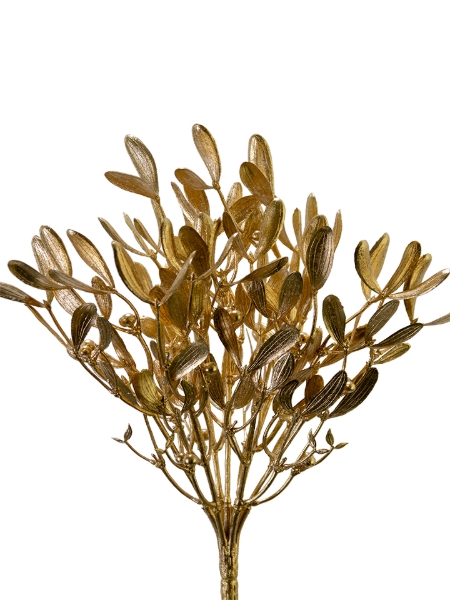Picture of 15" MISTLETOE GLITTER BUSH