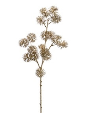 Picture of 28" GLITTER PINE BALL SPRAY