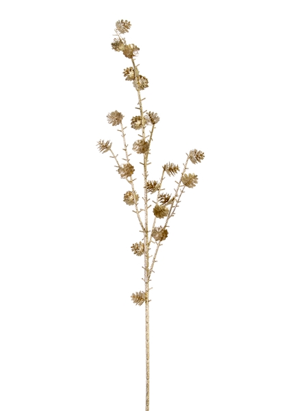 Picture of 35" GLITTER PINECONE SPRAY