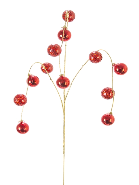 Picture of 37" HANGING SEQUINS BALLS SPRAY