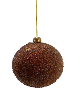 Picture of 3" BEADED BALL ORNAMENT