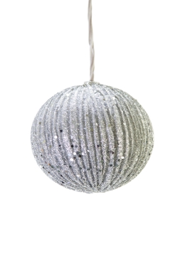 Picture of 4'' GLITTER BALL ORNAMENT